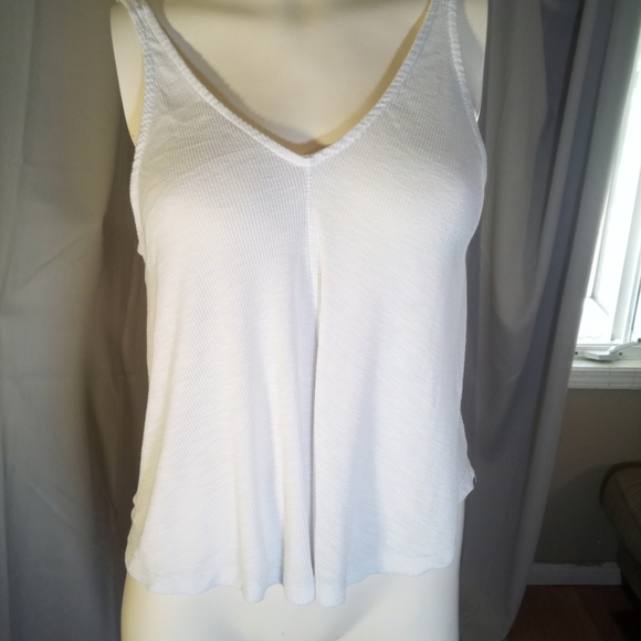 Free People White V-Neck Camisole - Picture 1 of 4
